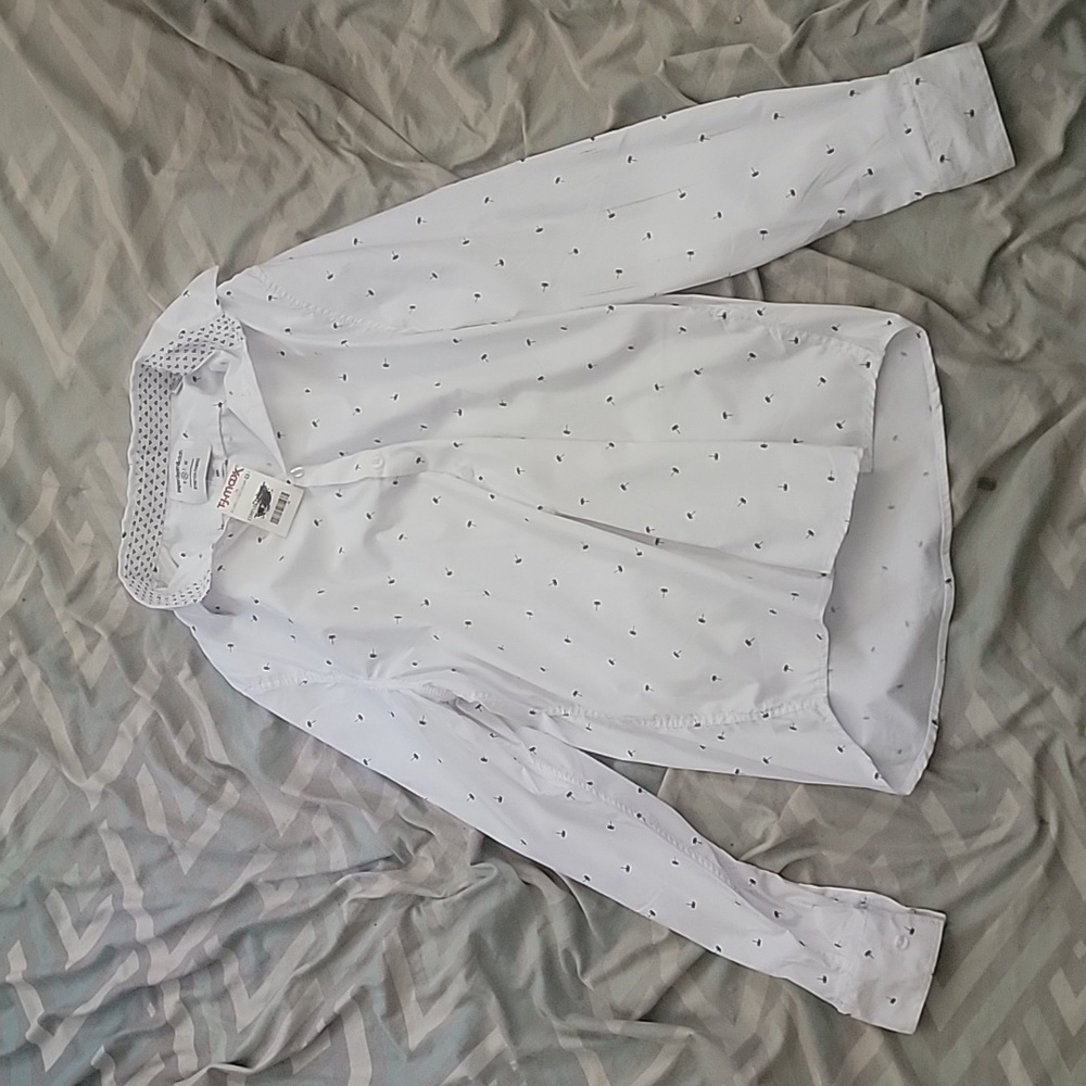 Collared button up dress shirt